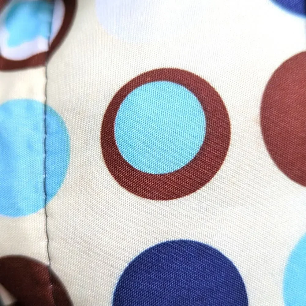Croc N Frog Baby Boy Geometric Print Shopping Cart & High Chair Cover NWT